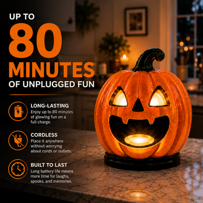 Chatter Lantern Animated Pumpkin Latern